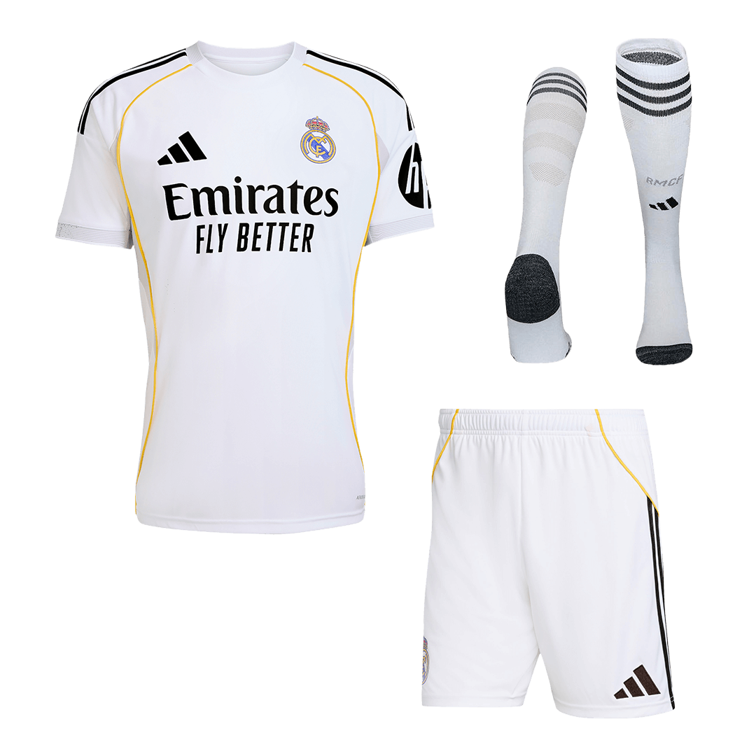 Madridi Real Koduvorm Jalgpallikomplekt 2025/26 - Kvaliteetne