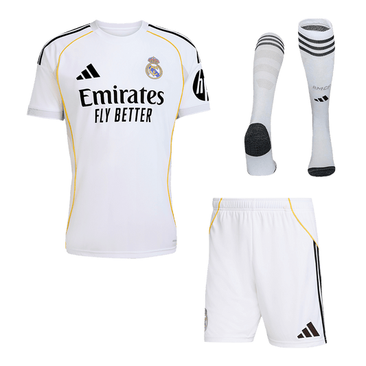 Madridi Real Koduvorm Jalgpallikomplekt 2025/26 - Kvaliteetne