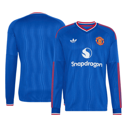 Manchester United Võõrsilvorm Pikkade Varrukatega Särk 2026/27