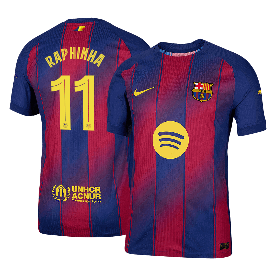 RAPHINHA #11 FC Barcelona Koduvorm Särk 2025/26 Autentne - UCL