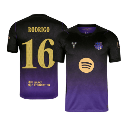 RODRIGO #16 Barcelona Võõrsilvorm Särk 2026/27 - UCL
