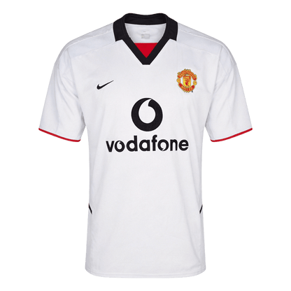 Retro Manchester United Võõrsilvorm Särk 2002/03