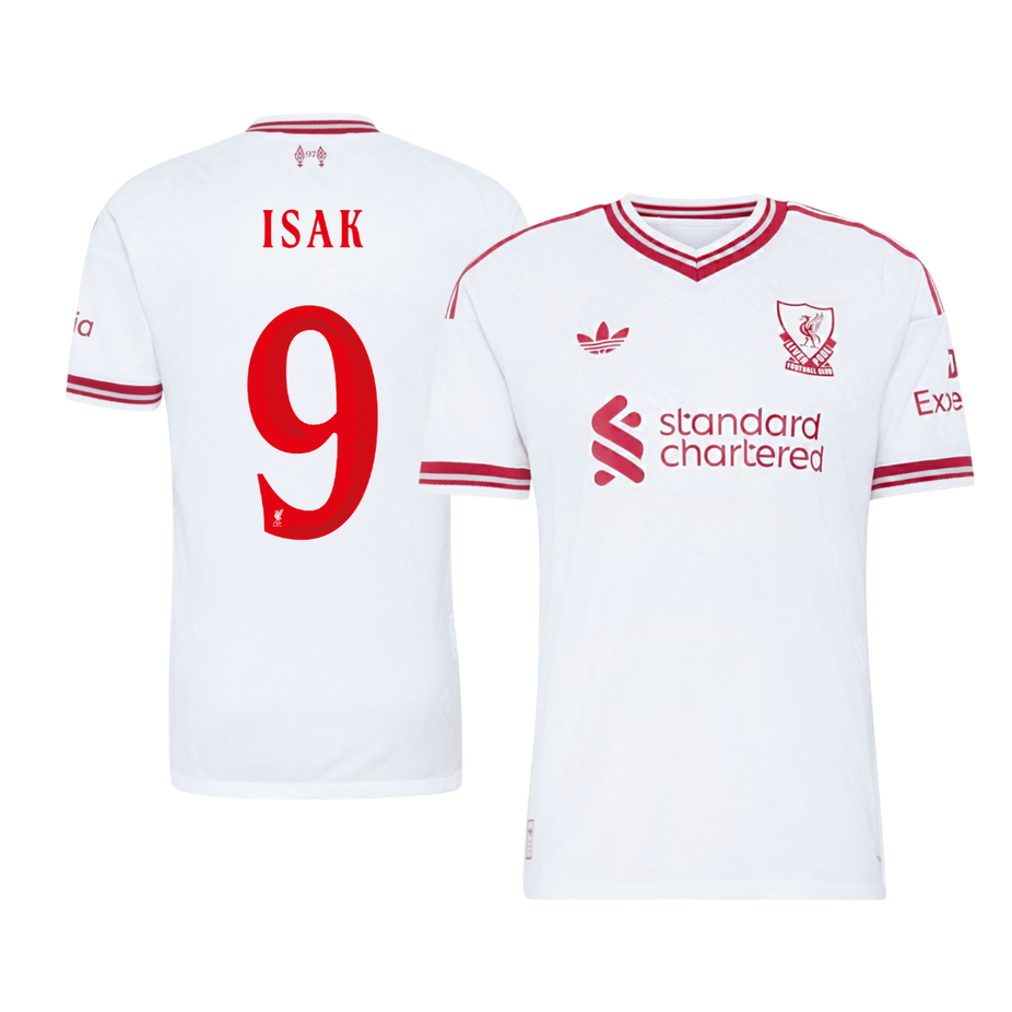 ISAK #9 Liverpool Võõrsilvorm Särk 2026/27 Autentne - UCL