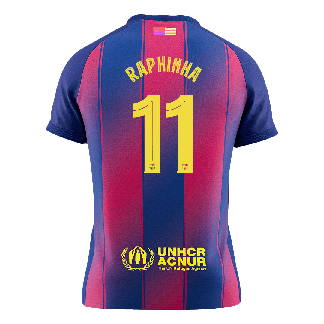 RAPHINHA #11 FC Barcelona Koduvorm Särk 2025/26 - UCL - Kvaliteetne