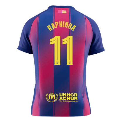 RAPHINHA #11 FC Barcelona Koduvorm Särk 2025/26 - UCL - Kvaliteetne