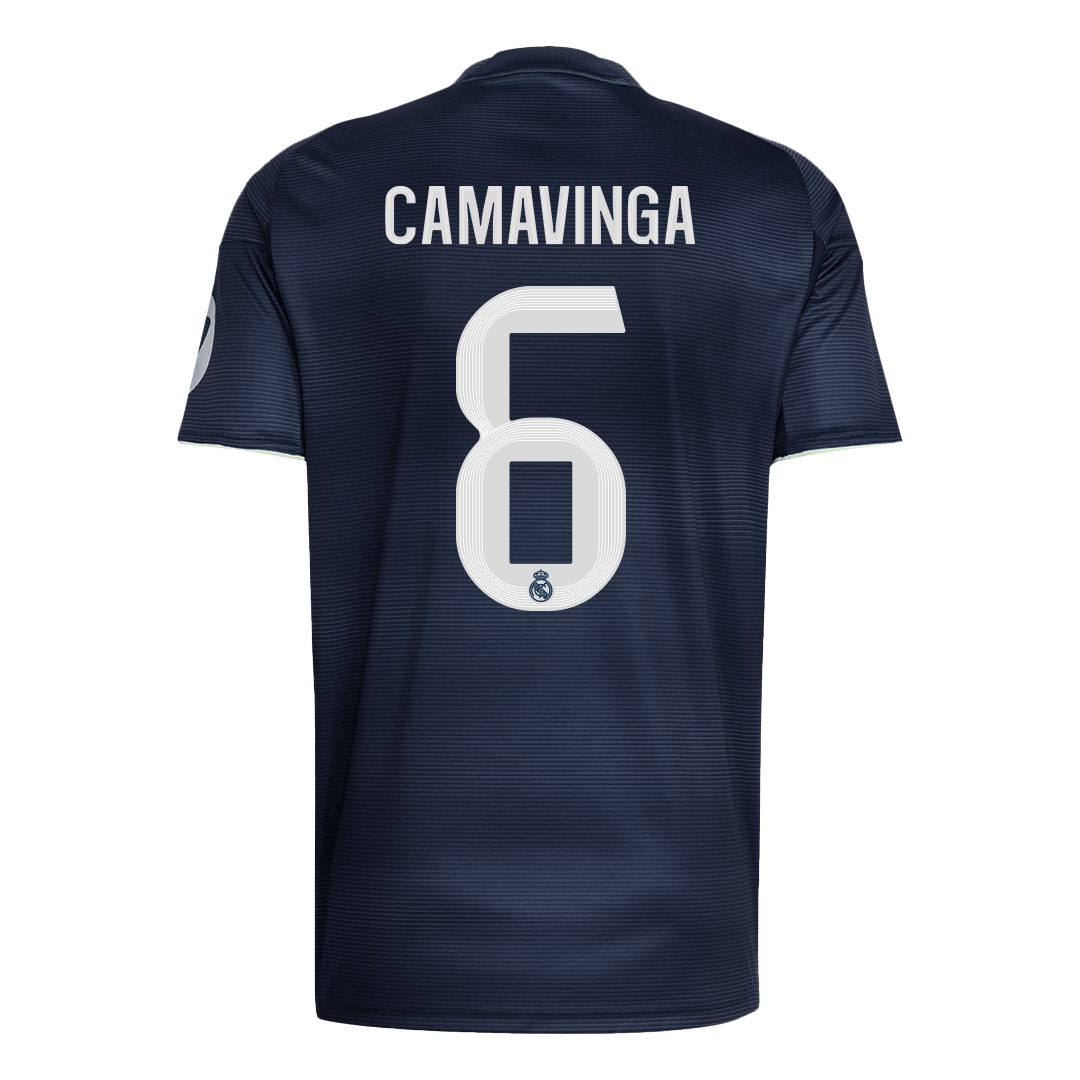 CAMAVINGA #6 Madridi Real Võõrsilvorm Särk 2025/26 - Kvaliteetne