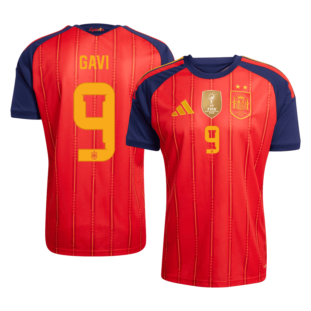 GAVI #9 Hispaania Koduvorm Särk Champion Edition 2026 - 2 Stars 2026
