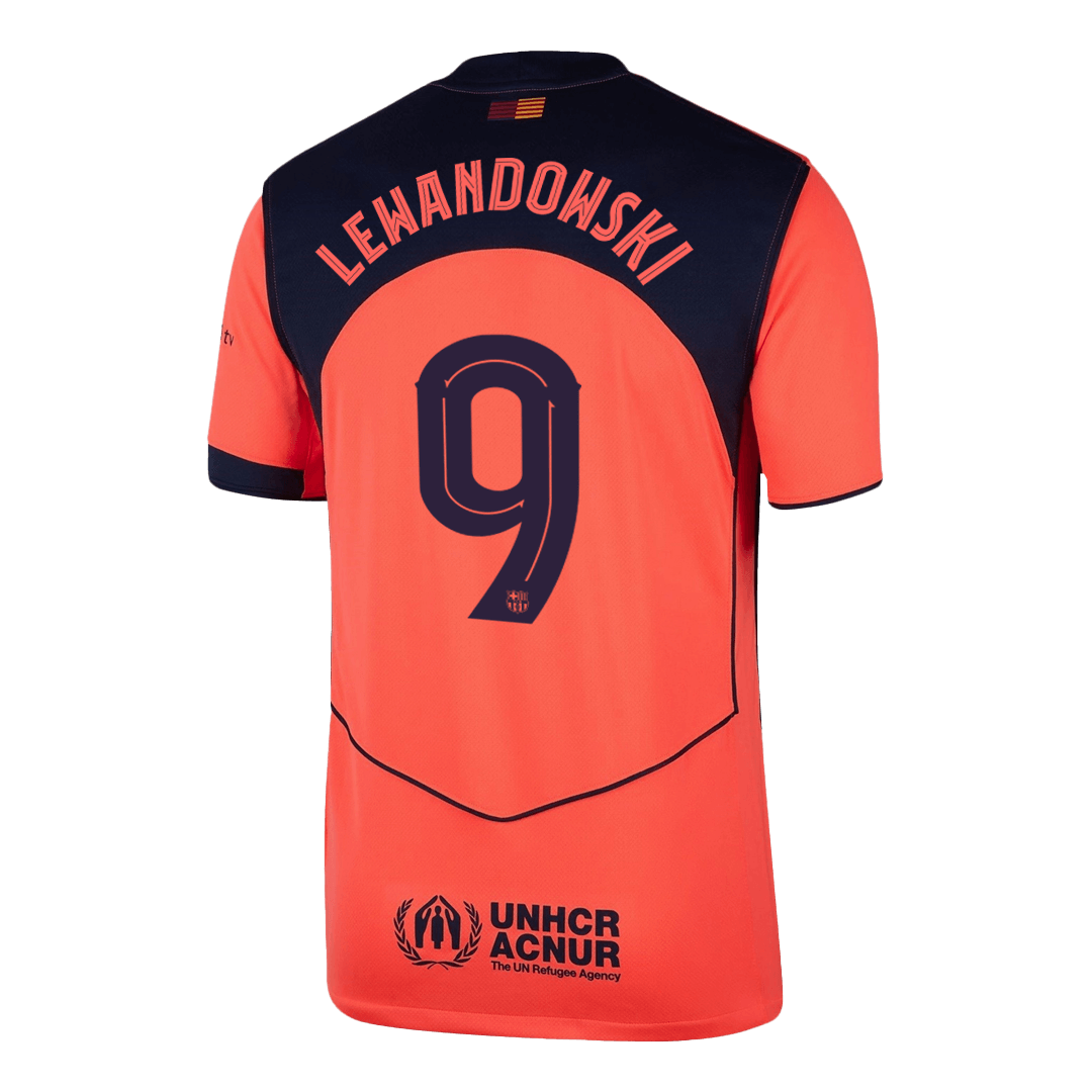 LEWANDOWSKI #9 FC Barcelona Kolmas Särk 2025/26 - UCL