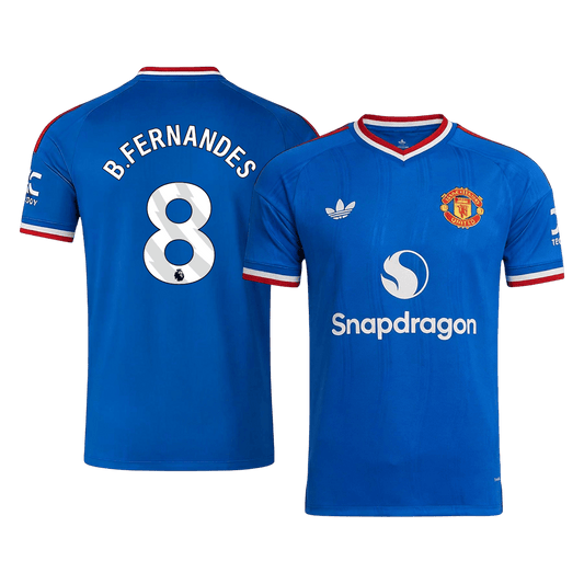 B. FERNANDES #8 Manchester United Võõrsilvorm Särk 2026/27