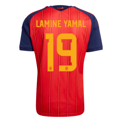 LAMINE YAMAL #19 Hispaania Koduvorm Särk 2026 - Kvaliteetne