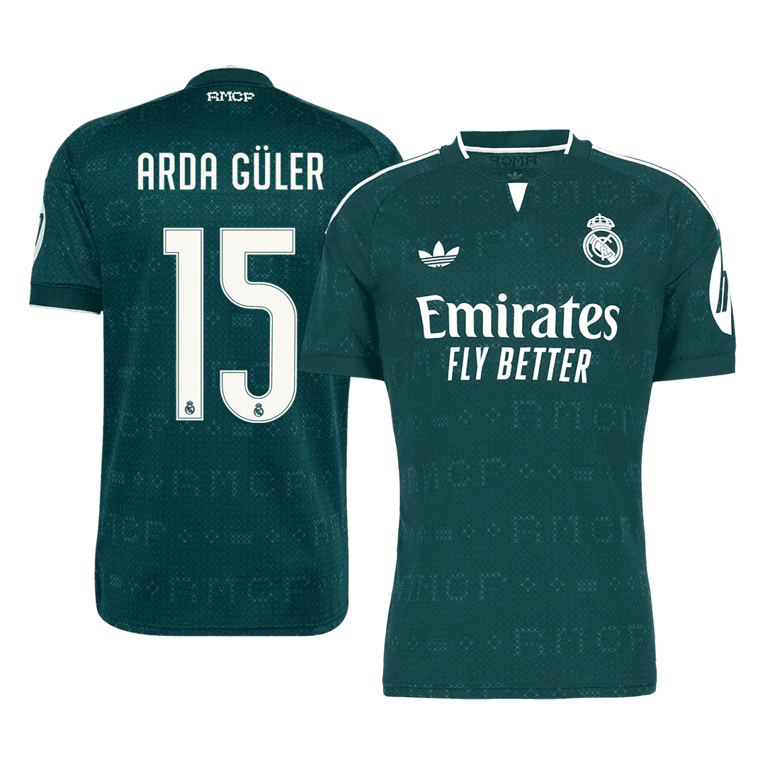 ARDA GÜLER #15 Madridi Real Võõrsilvorm Särk 2026/27