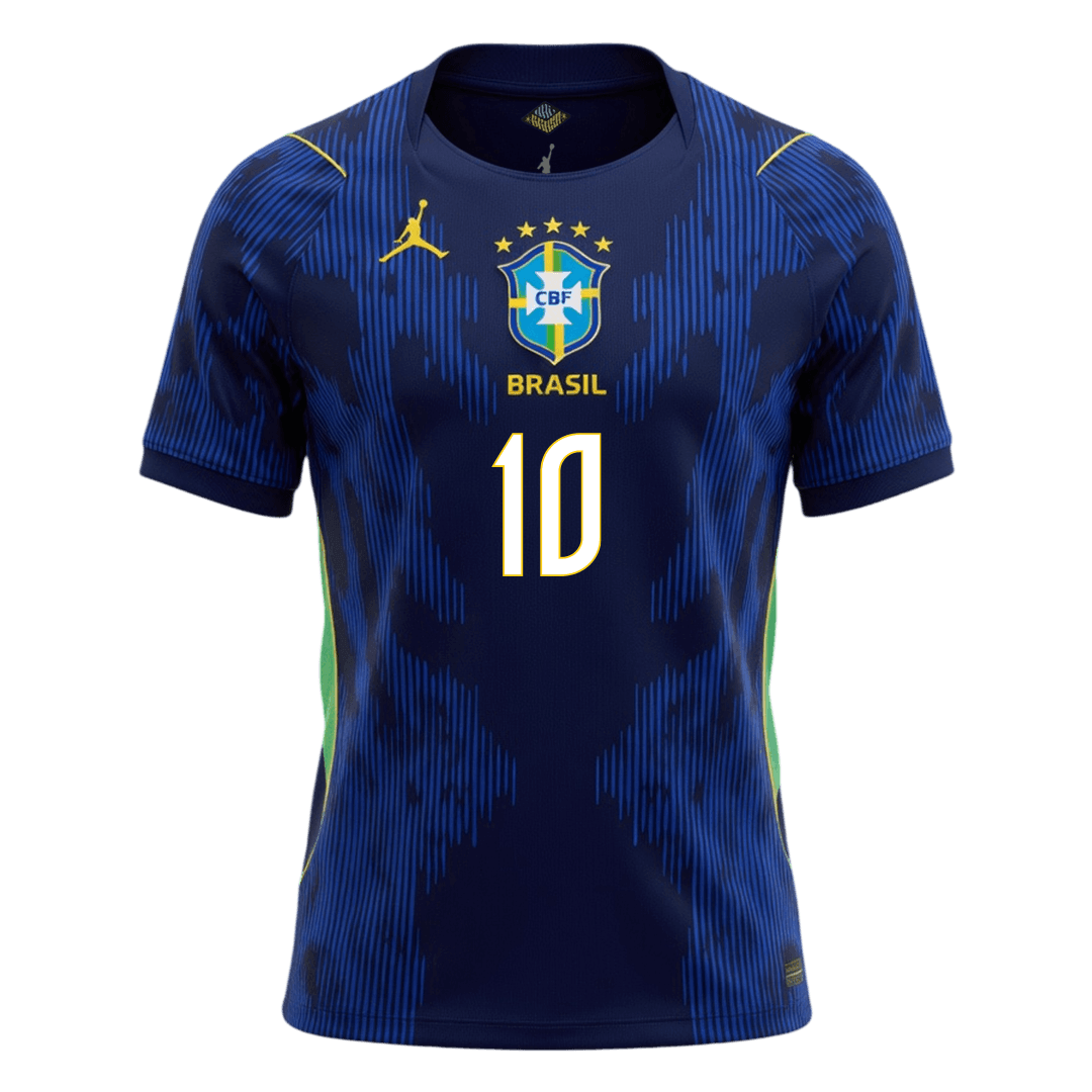 NEYMAR JR. #10 Brasiilia Võõrsilvorm Särk 2026