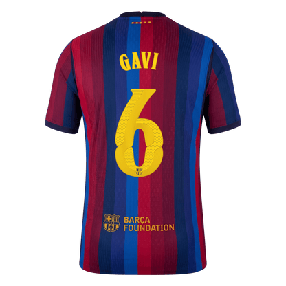 GAVI #6 Barcelona Koduvorm Särk 2026/27 Autentne - UCL
