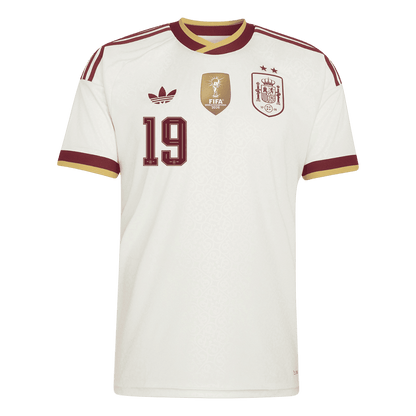 LAMINE YAMAL #19 Hispaania Võõrsilvorm Särk Champion Edition 2026 - 2 Stars 2026