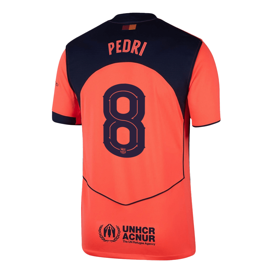 PEDRI #8 FC Barcelona Kolmas Särk 2025/26 - UCL
