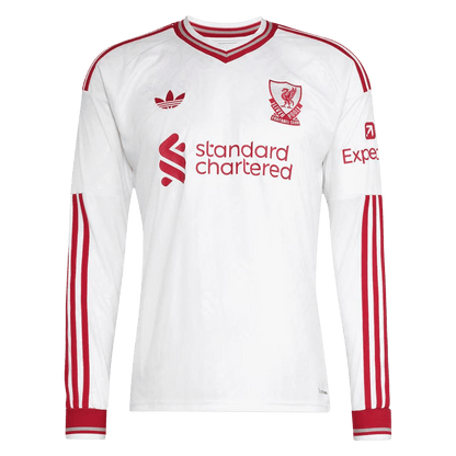 Liverpool Võõrsilvorm Pikkade Varrukatega Särk 2026/27