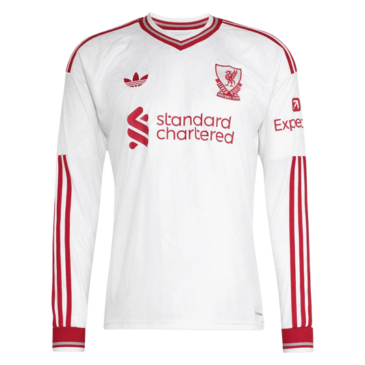 Liverpool Võõrsilvorm Pikkade Varrukatega Särk 2026/27