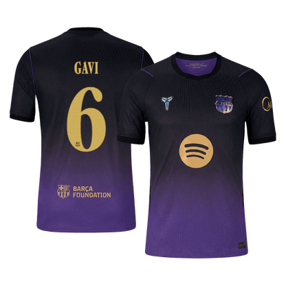 GAVI #6 Barcelona Võõrsilvorm Särk 2026/27 Autentne - UCL