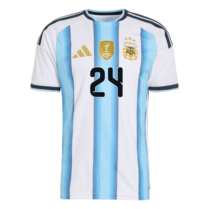 E. FERNÁNDEZ #24 Argentina Koduvorm Särk 2026 Autentne