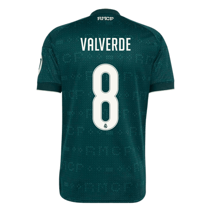 VALVERDE #8 Madridi Real Võõrsilvorm Särk 2026/27