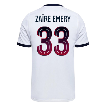 ZAÏRE-EMERY #33 Pariisi Saint-Germain Võõrsilvorm Särk 2026/27