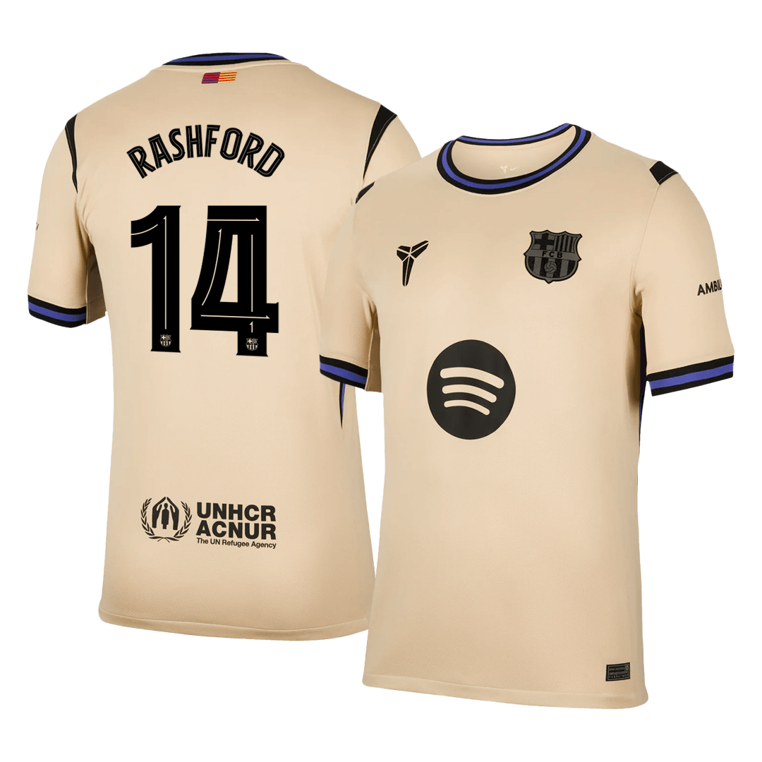 RASHFORD #14 FC Barcelona Võõrsilvorm Särk 2025/26 - UCL
