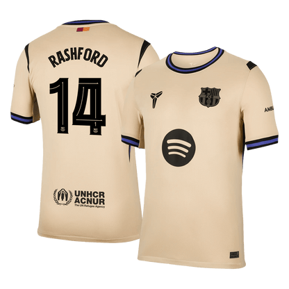 RASHFORD #14 FC Barcelona Võõrsilvorm Särk 2025/26 - UCL
