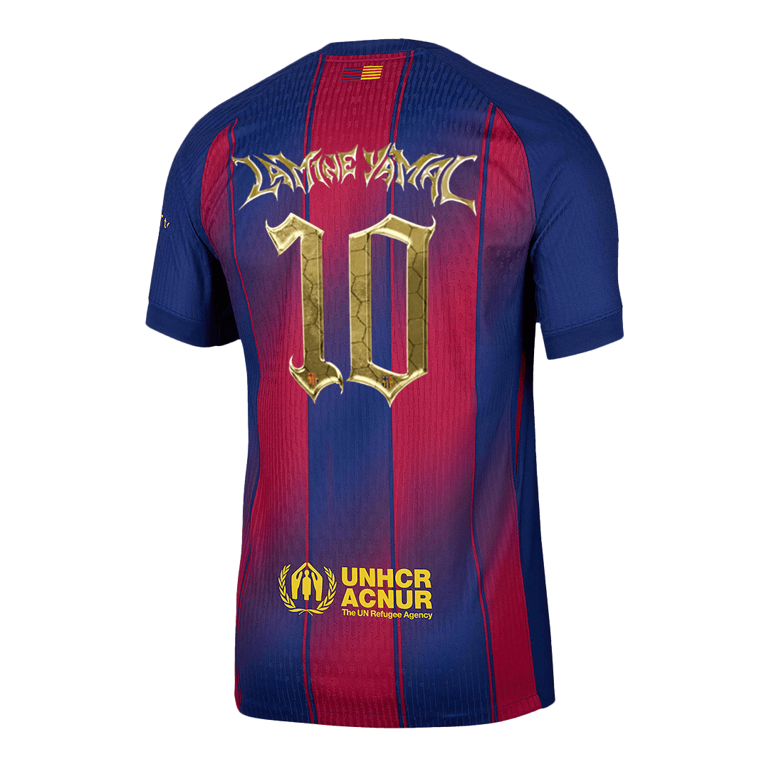 LAMINE YAMAL #10 FC Barcelona Koduvorm Särk 2025/26 Autentne