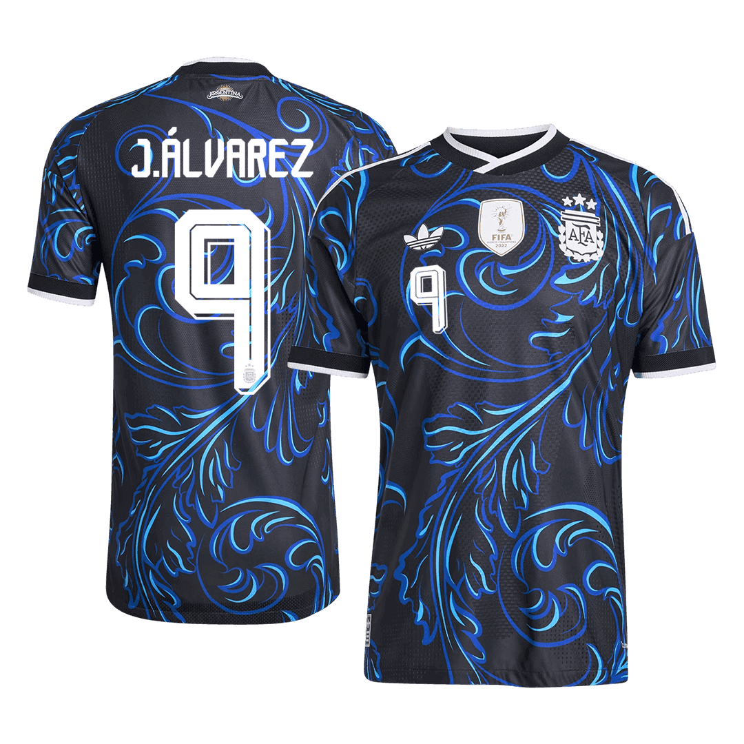 J. ÁLVAREZ #9 Argentina Võõrsilvorm Särk 2026 Autentne
