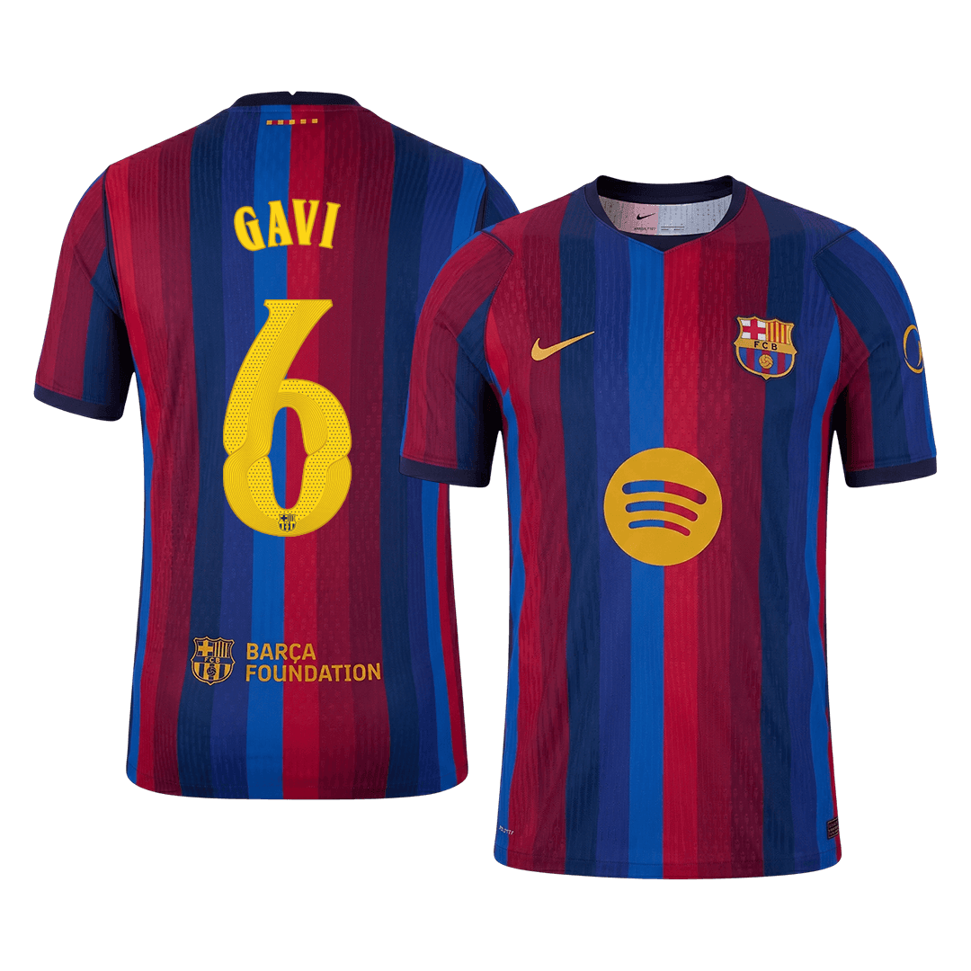 GAVI #6 Barcelona Koduvorm Särk 2026/27 Autentne - UCL