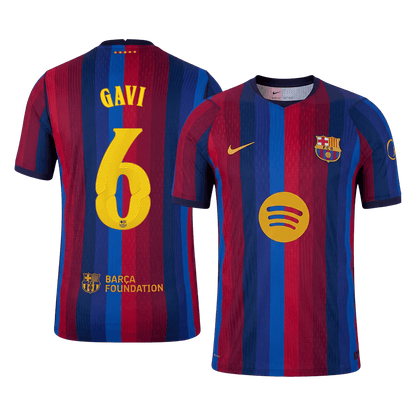 GAVI #6 Barcelona Koduvorm Särk 2026/27 Autentne - UCL