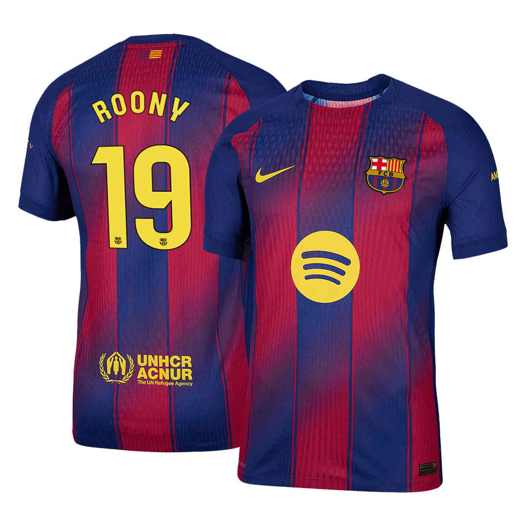 ROONY #19 FC Barcelona Koduvorm Särk 2025/26 Autentne