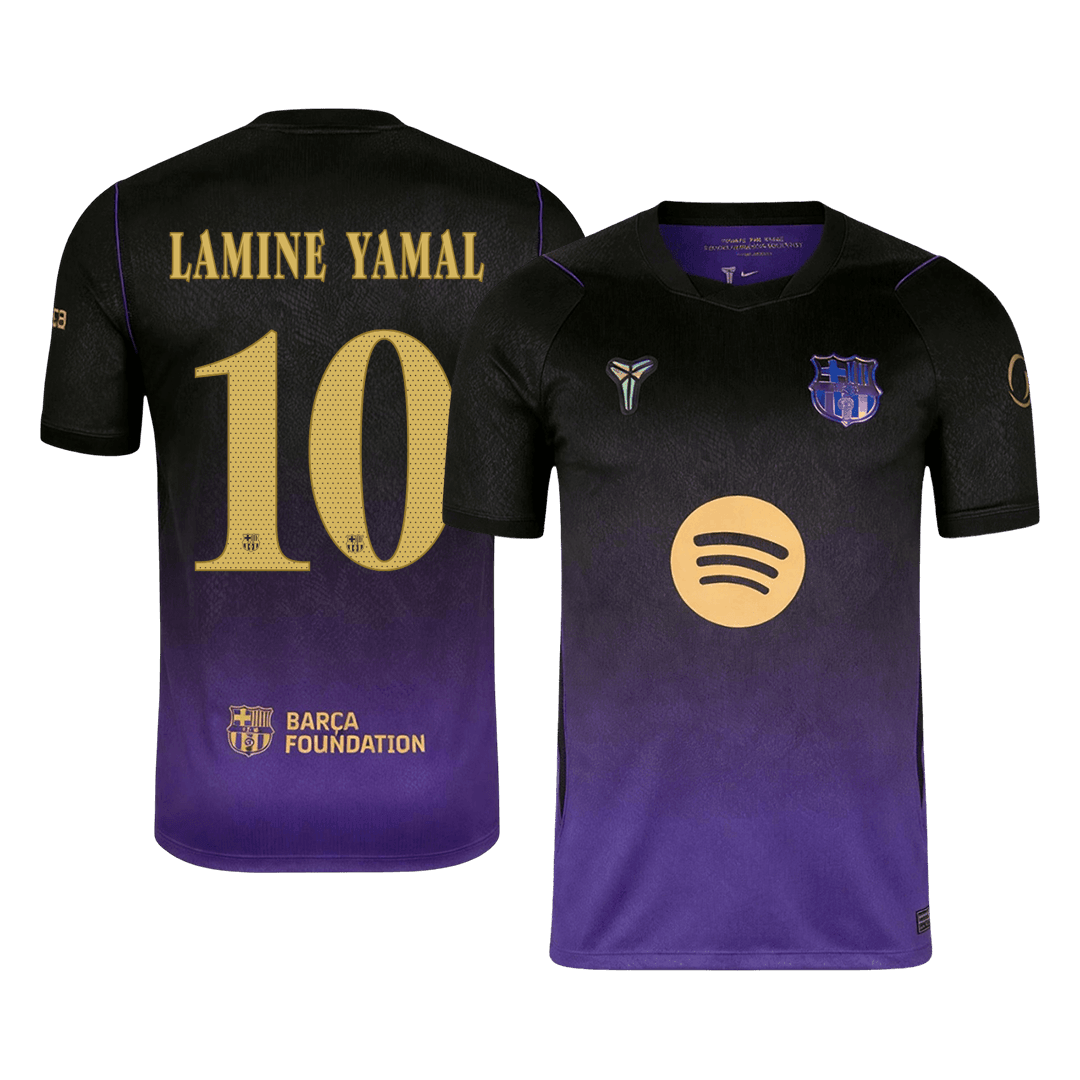 LAMINE YAMAL #10 Barcelona Võõrsilvorm Särk 2026/27 - UCL