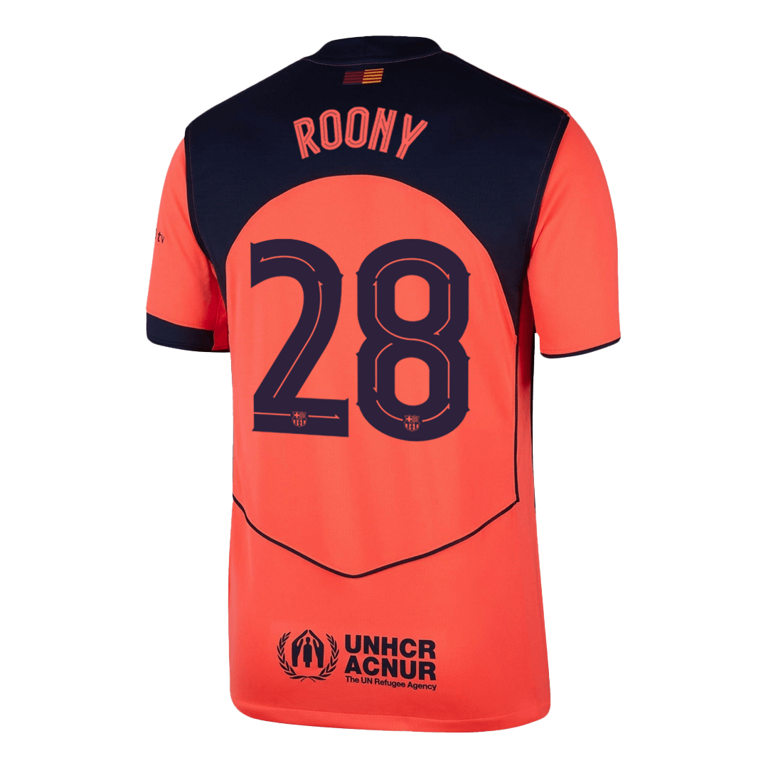 ROONY #28 FC Barcelona Kolmas Särk 2025/26