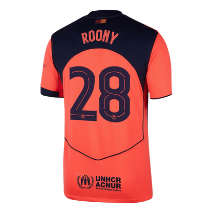 ROONY #28 FC Barcelona Kolmas Särk 2025/26