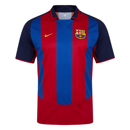 Retro FC Barcelona Koduvorm Särk 2003/04