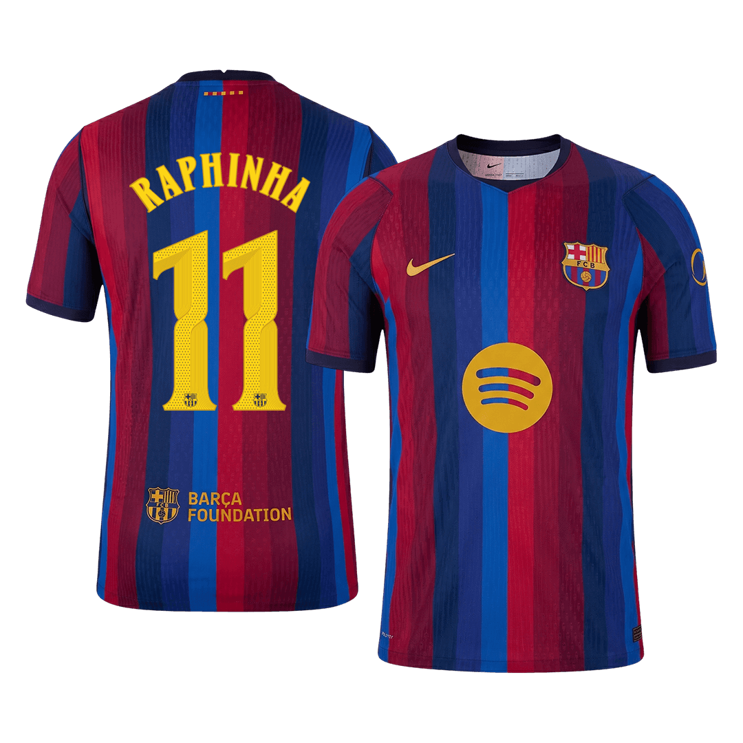 RAPHINHA #11 Barcelona Koduvorm Särk 2026/27 Autentne - UCL