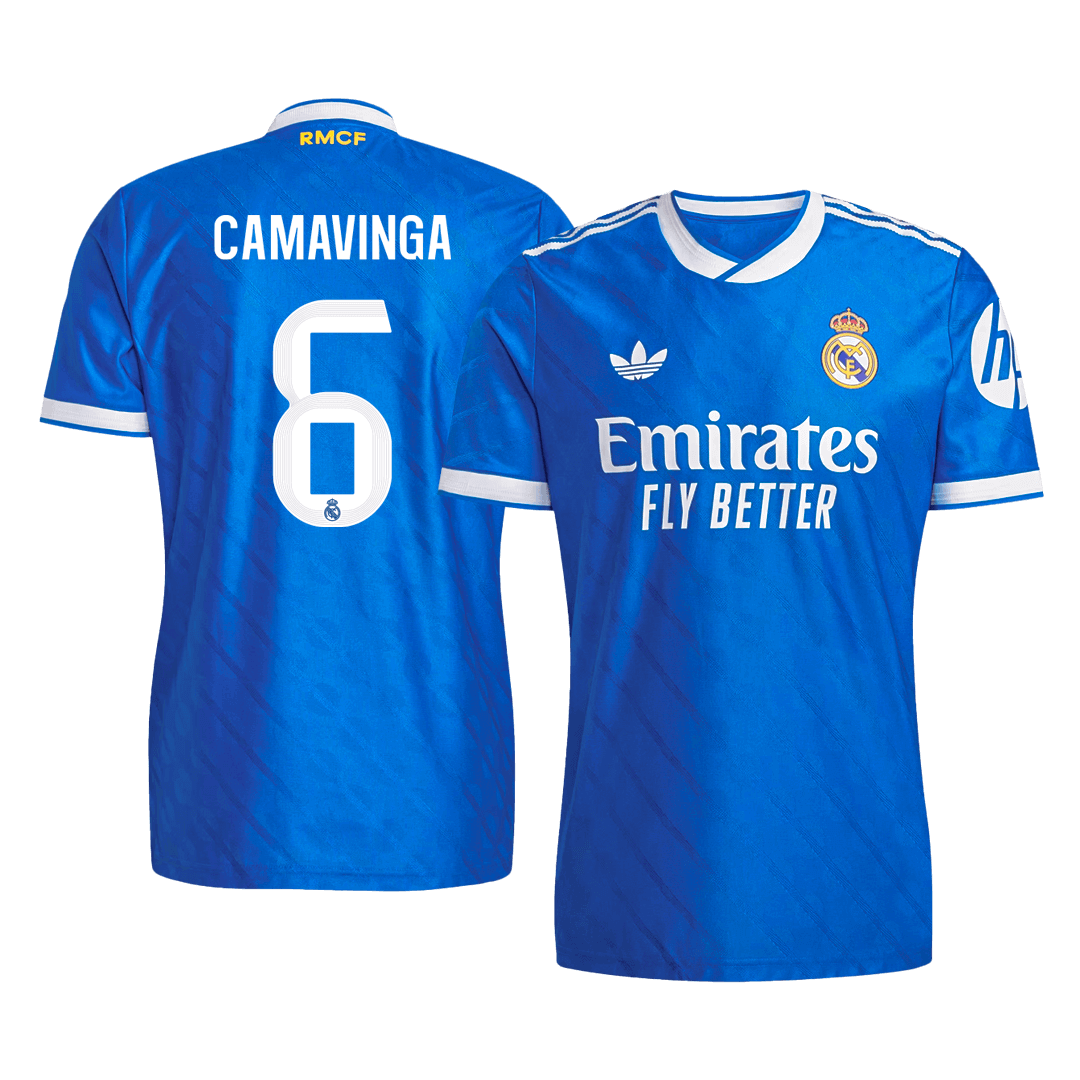 CAMAVINGA #6 Madridi Real Kolmas Särk 2025/26 Autentne