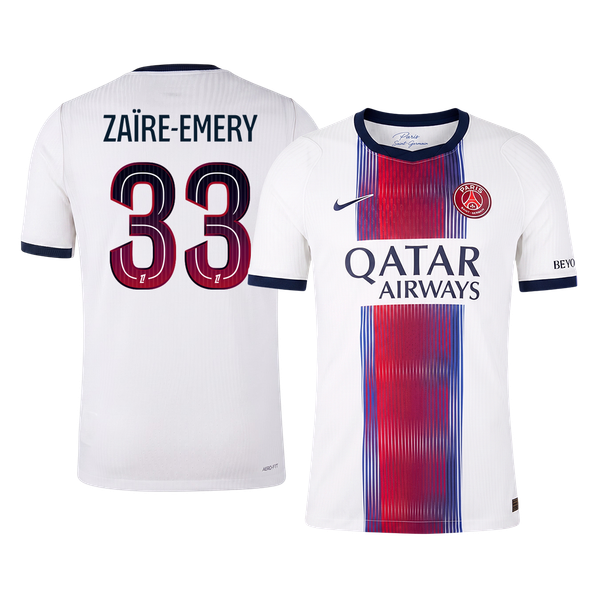 ZAÏRE-EMERY #33 Pariisi Saint-Germain Võõrsilvorm Särk 2026/27 Autentne