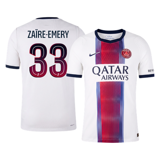 ZAÏRE-EMERY #33 Pariisi Saint-Germain Võõrsilvorm Särk 2026/27 Autentne