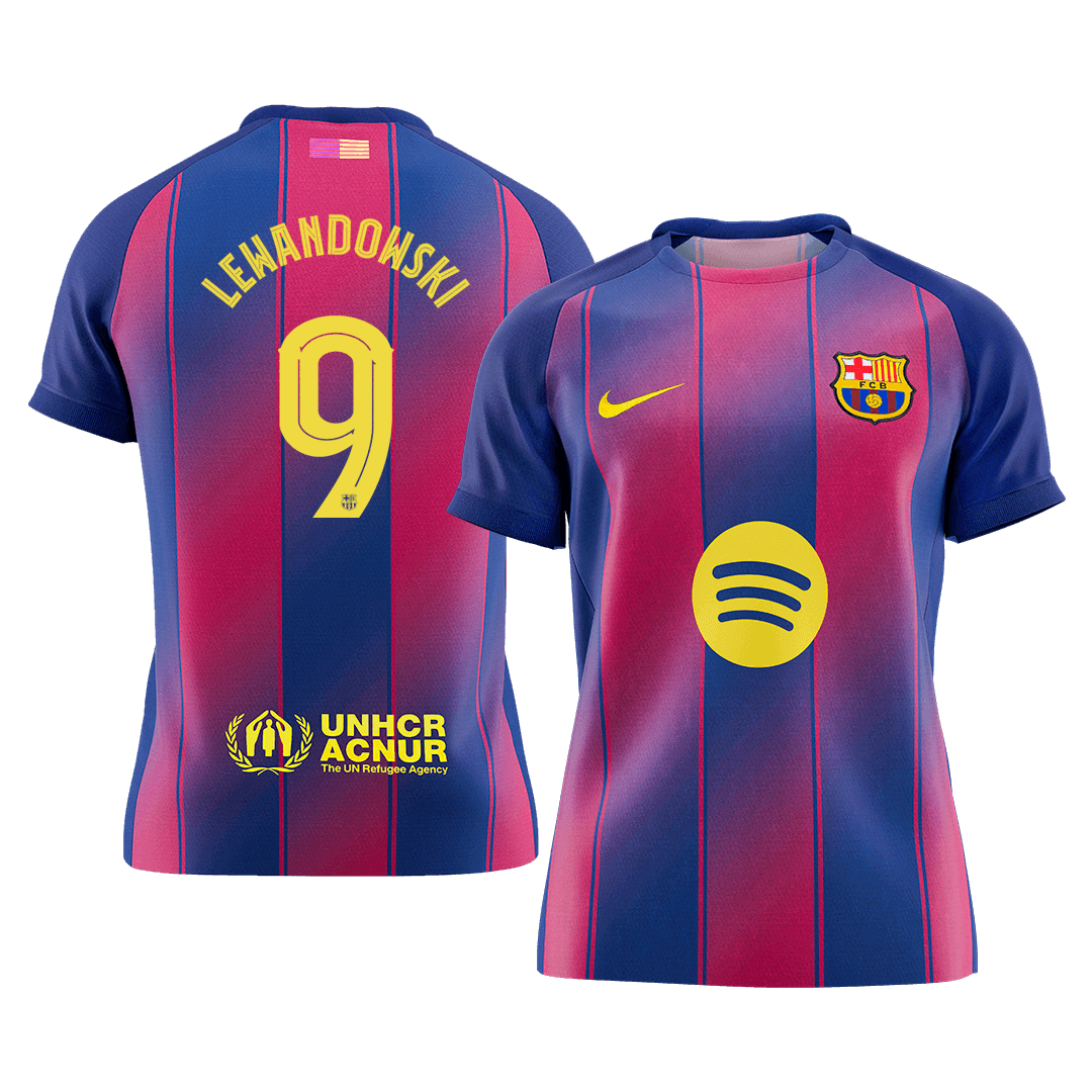 LEWANDOWSKI #9 FC Barcelona Koduvorm Särk 2025/26 - UCL - Kvaliteetne